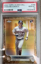 2022 Topps Gilded Collection Chas McCormick /99 Rookie PSA 10!