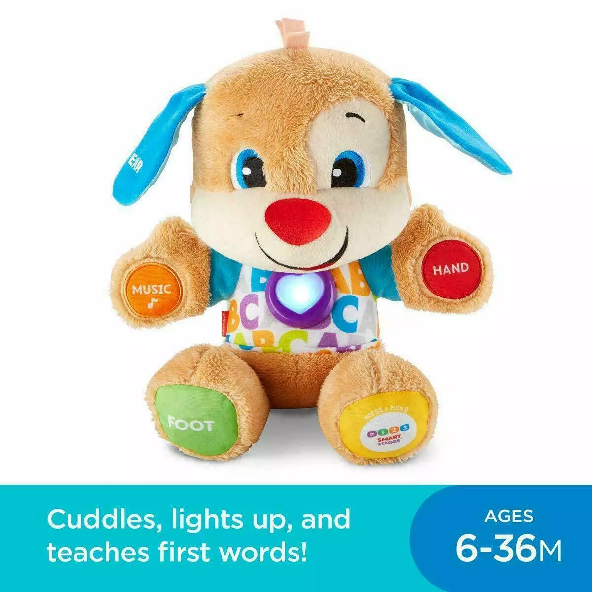 Fisher Price Laugh Learn Smart Stages Puppy with 75 Songs