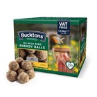 Bucktons 150 Wild Bird Energy Balls Fat Sunflower Seeds Food Garden Feed 13.5Kg