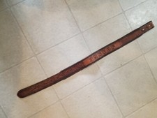 CIRCLE Y 24" TOOLED LEATHER BELT