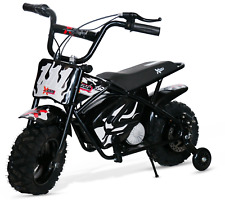 Mini Bike BLACK Kids Electric 36V Monkey Dirt Bike Motorbike 300W