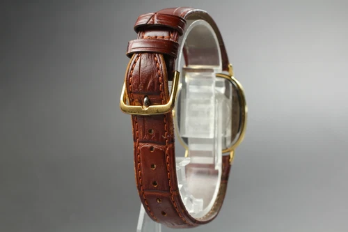 [N MINT] Vintage Rado 204.3610.2 Gold Dial Quartz Unisex Adults Watch From JAPAN - 画像3/10