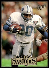 1995 Ultra Barry Sanders #107 Detroit Lions