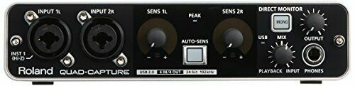 Roland QUAD-CAPTURE UA-55 、フルテックUSB1.2m Roland - QUAD-CAPTURE | USB 2.0 Audio Interface