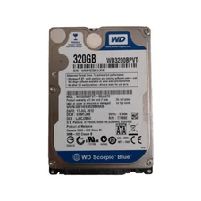 Western Digital 320GB WD3200BPVT 5400RPM SATA 2.5" Laptop HDD Hard Disk Drive