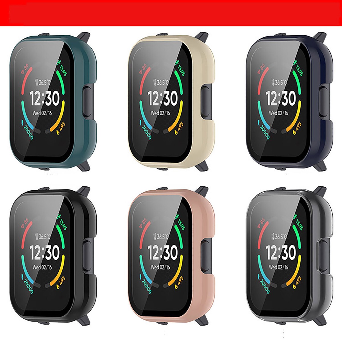 For Realme TechLife Watch S100 Protective Case Smart Watch