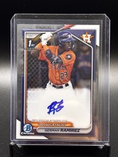 2024 Bowman - Chrome Prospect Autographs German Ramirez #CPA-GR (AU, RC)
