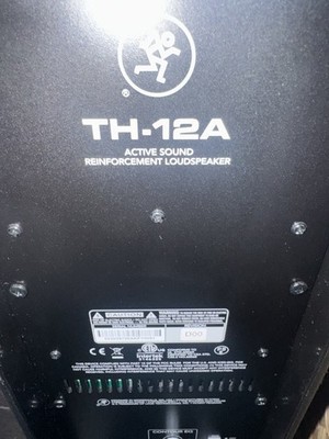 Mackie Thump TH-12A Two-Way Powered Loudspeaker | eBay