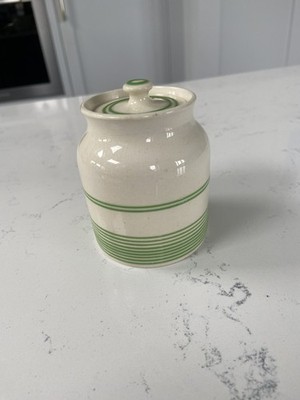 Vintage Sadler Kleen Ware ''blanko'' Gewürz Vorratsdose (C)