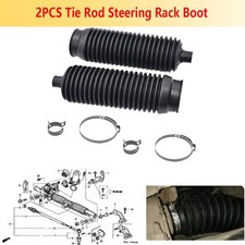 2x For Toyota Sequoia Tundra Inner Tie Rod Bootrack Pinion Bellow 2001-2006