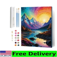 Complete Paint by Numbers Kit - 16"x20" Adult Project for Creative Relaxation