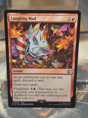 C 0143 Laughing Mad Instant Common Final Fantasy NM Card MTG FIN FFVI Red