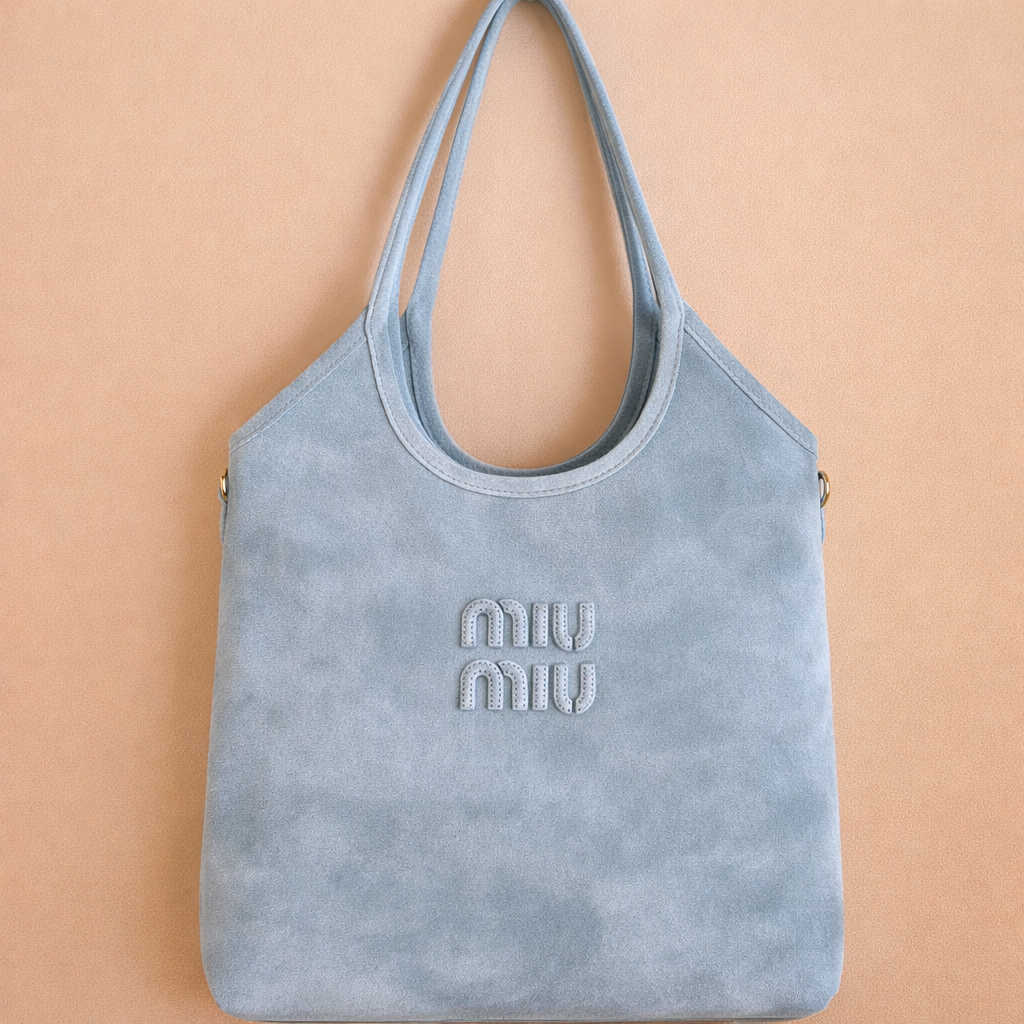 Miu Miu Ivy suede bag