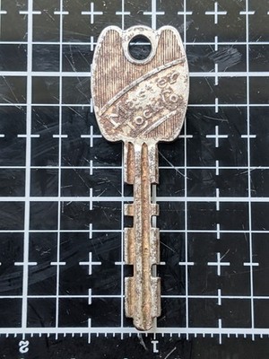 Vintage unique Master Lock Co. Milwaukee  Wisconsin Key  