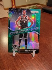 2020-21 Panini Prizm - Dominance Kevin Durant #14 Green Prizm