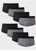 MEDIUM Hanes Best Men  s Tagless Briefs 8  Pack   ComfortFlex Waistband