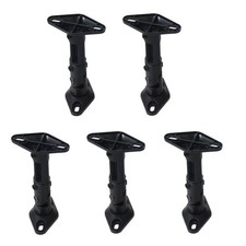 5 Speaker Wall Ceiling Mount Brackets Black for Home Theater Satellite Speake...