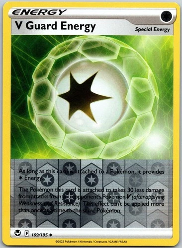 V Guard Energy 169/195 Reverse Holo Uncommon Silver Tempest NM