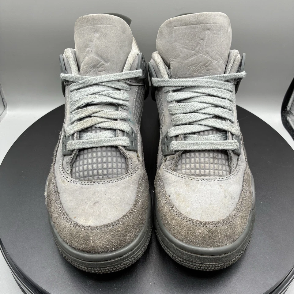 Nike Air Jordan 4 Retro SE Youth GS 5.5 Paris Olympics Wet Cement HM8965-001 - Image 2 of 4