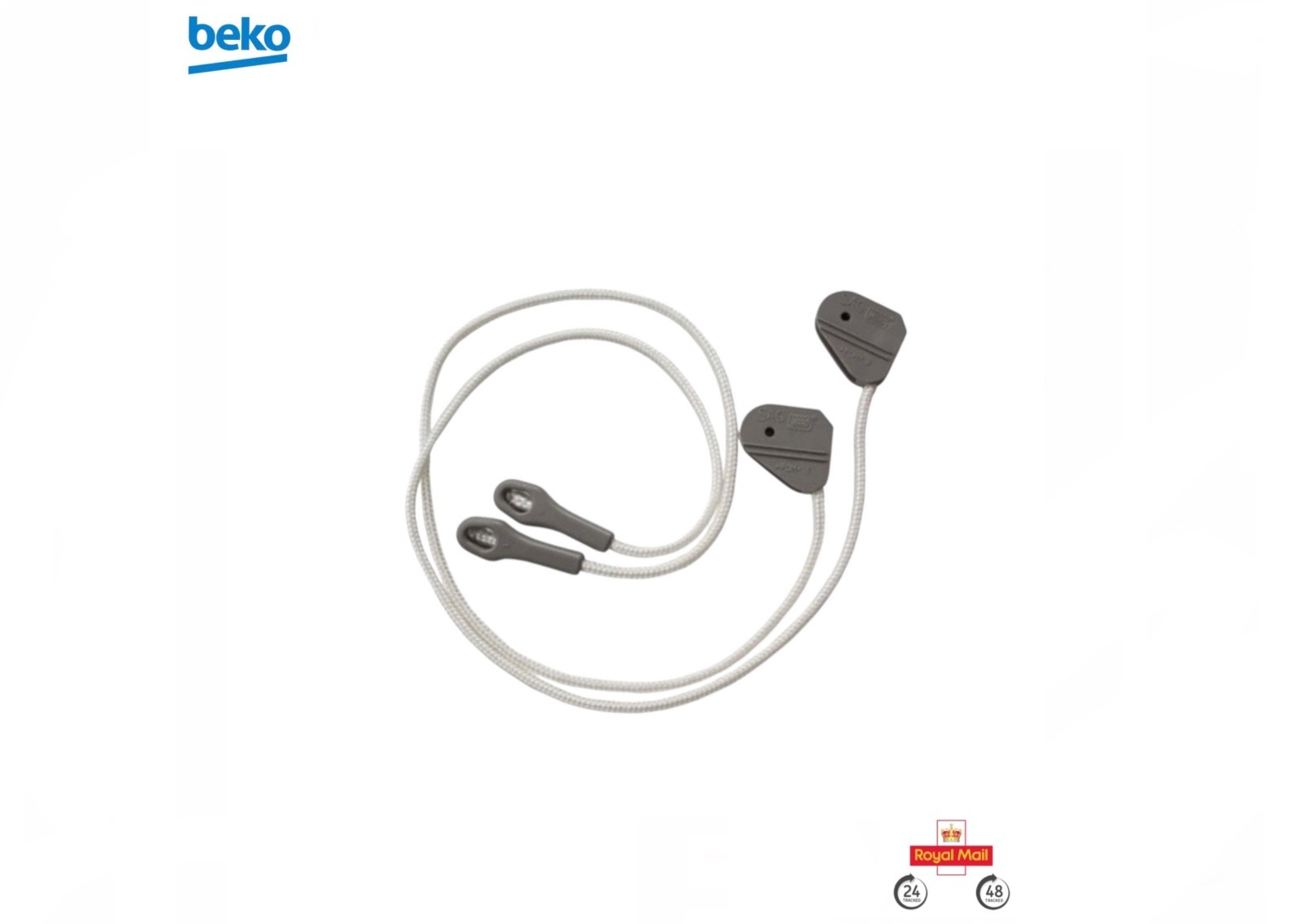 2 x Quality Compatible Beko Dishwasher Door Hinge Brake Ropes 68-HY-271  BR2S1