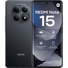 Xiaomi REDMI Note 15 128 GB Black Dual SIM Smartphone Handy Mobiltelefon