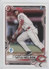 2021 Bowman Draft 1st Edition Matheu Nelson #BD-103 17tm