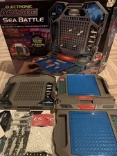 Electronic Arcade Sea Battle Ships Board Game, Hardly Used