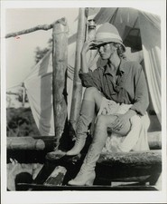 1985  Press Photo Actress Bo Derek as Jane Parker in Tarzan, the Ape Man