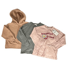 Zara Girls Hoodie and Long Sleeve Tops size 7 Bundle 3 items