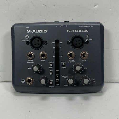M-Audio M-Track Plus Two-Channel Portable USB Audio & MIDI Interface