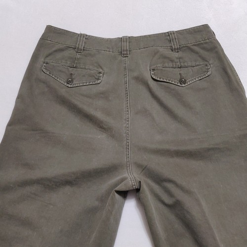 Abercrombie Fitch Pants Mens W36 x L32 Green Military Fatigue AF92 VTG W36 L32 - Picture 5 of 8