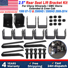 2.5" Rear Seat Lift Kit For 08-14 Chevy Silverado GM Sierra Crew Cab 2500/3500HD