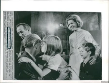 1971 Washington Senator Henry Jackson Clinton Anderson Wire 7X9 Vintage Photo