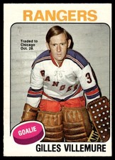 1975-76 O-Pee-Chee Vintage Hockey Gilles Villemure #379 VIEW SCAN