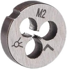 Runde Schneideisen M2x0.4, Metrisches Schneidfestes Gewindeschneidkluppe, Legier