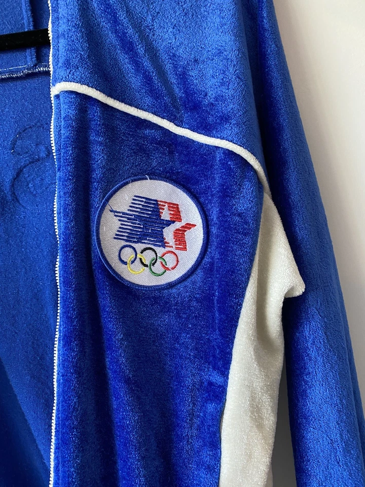 Vintage 1984 Los Angeles LA Olympic Games Team USA Levi's Track Jacket see pics - Image 3 of 4