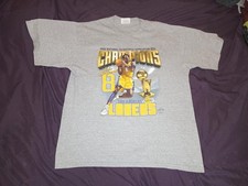 2000 Lakers Championship t-shirt KOBE BRYANT XL