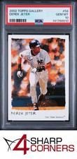 2002 TOPPS GALLERY #58 DEREK JETER YANKEES HOF PSA 10