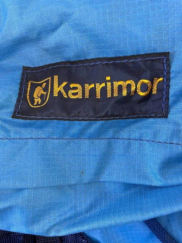 Karrimor Blue Hiking Backpack with Adjustable Straps - Image 2 of 2