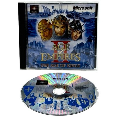 Age of Empires II: The Age of Kings PC CD-ROM gereinigte Hülle ohne Handbuch