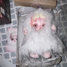 POP MART x Skullpanda You Found Me Series Plush Doll Pendant Figure - Ghostie