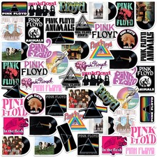PINK FLOYD VARIETY DIE CUT VINYL 50 CT STICKER PACK