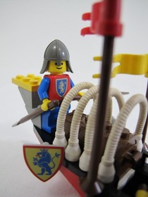 LEGO Castle 6049: Viking Voyager. Complete and with instructions, no box