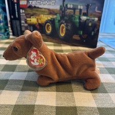 TY Beanie Baby - WEENIE the Dachshund Dog 7.5"...NEW with Mint Tags Minty