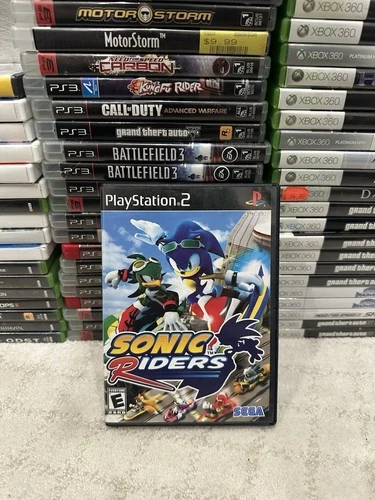 Sonic Riders (Sony PlayStation 2, PS2) No Manual Tested