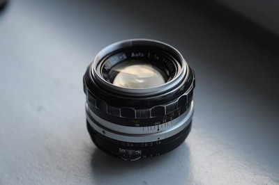 Nikon Nippon Kogaku Nikkor-S Auto 50mm f1.4 Ai'd AI converted SLR  MF Japan