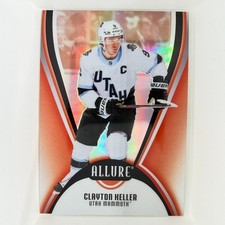 2025-26 Allure Red Rainbow #89 Clayton Keller Utah Mammoth