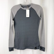 Mountain Warehouse Extreme Merino Thermal Base Layer Top Two-tone Gray US 2