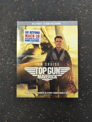 Top Gun: Maverick (Blu-ray Digital 2022) Slipcover BRAND NEW SEALED ships free