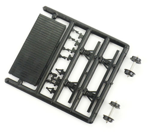 Dundas Models DM47 Festiniog Railway Quarrymans Coach Chassis Kit OO9 Gauge